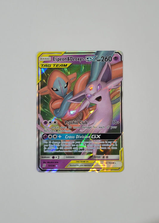 Espeon & Deoxys GX 72/236 - Unified Minds