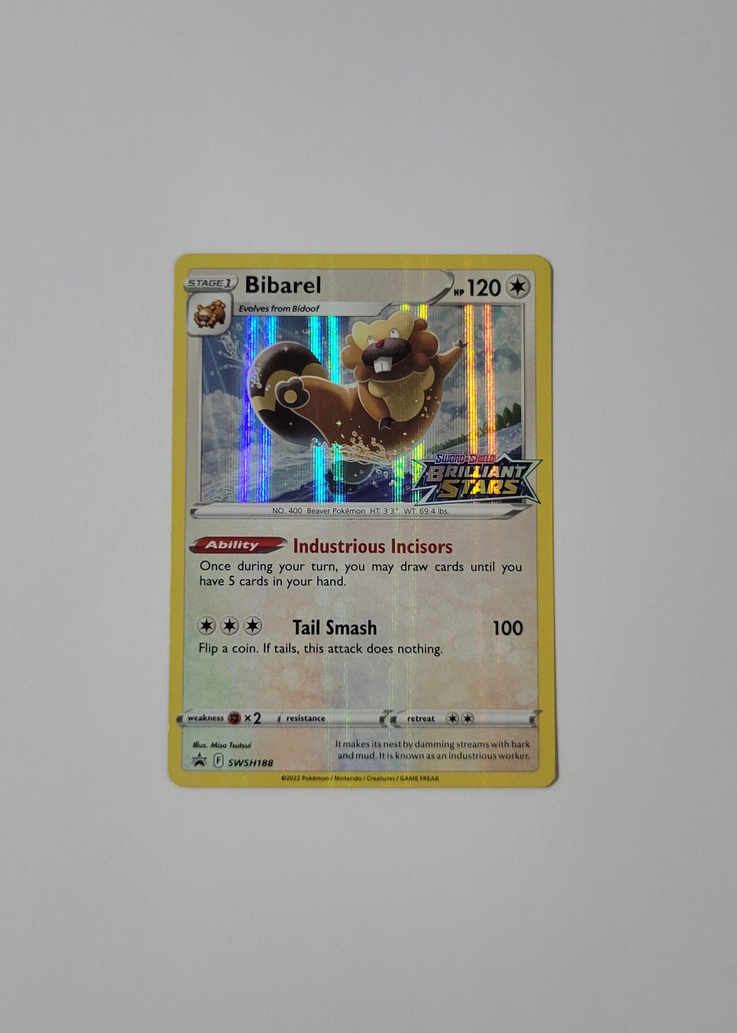Bibarel SWSH188 - Black Star Promo