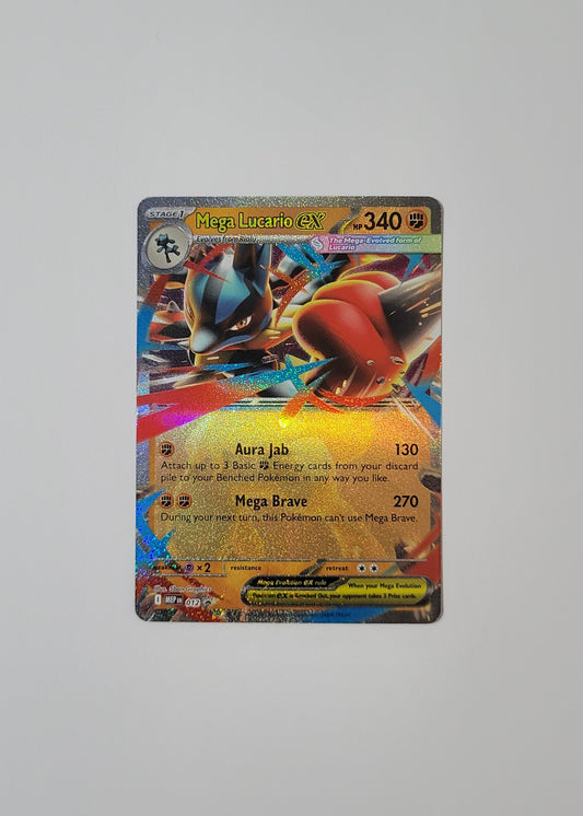 Mega Lucario ex MEP012 - Black Star Promo