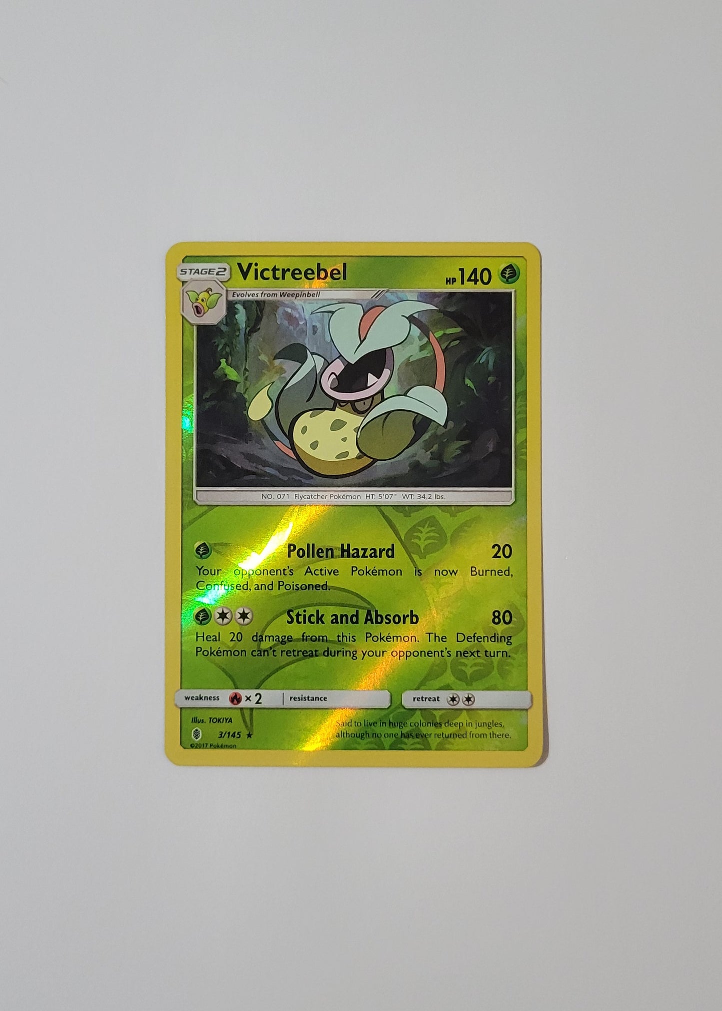 Victreebel 3/145 (Reverse Holo) - Guardians Rising