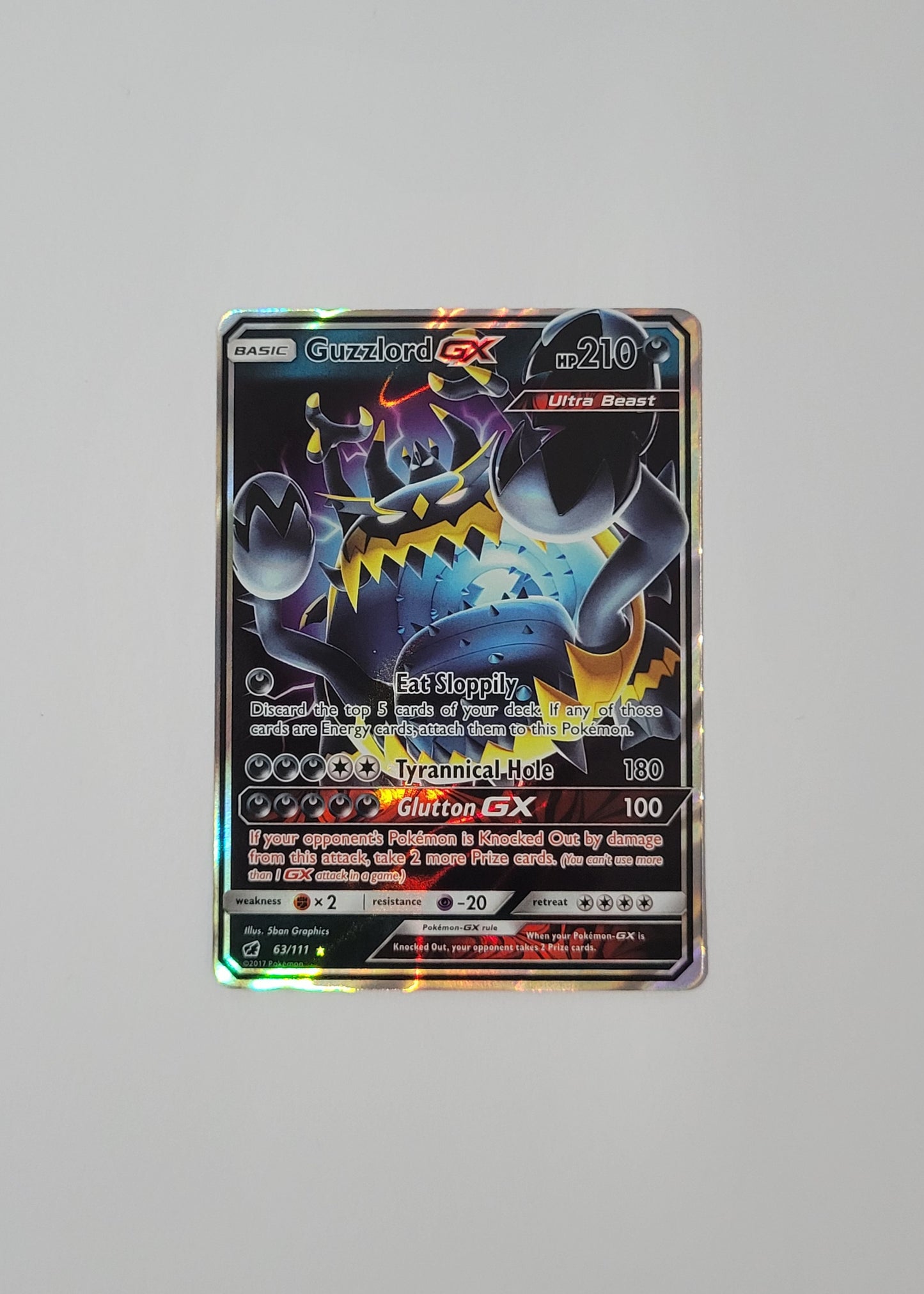 Guzzlord GX 63/111 - Crimson Invasion