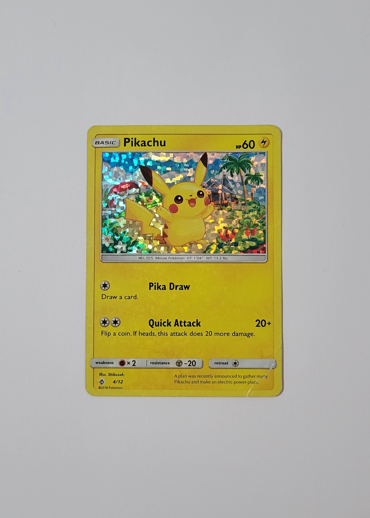 Pikachu 4/12 - McDonald's Promo 2018