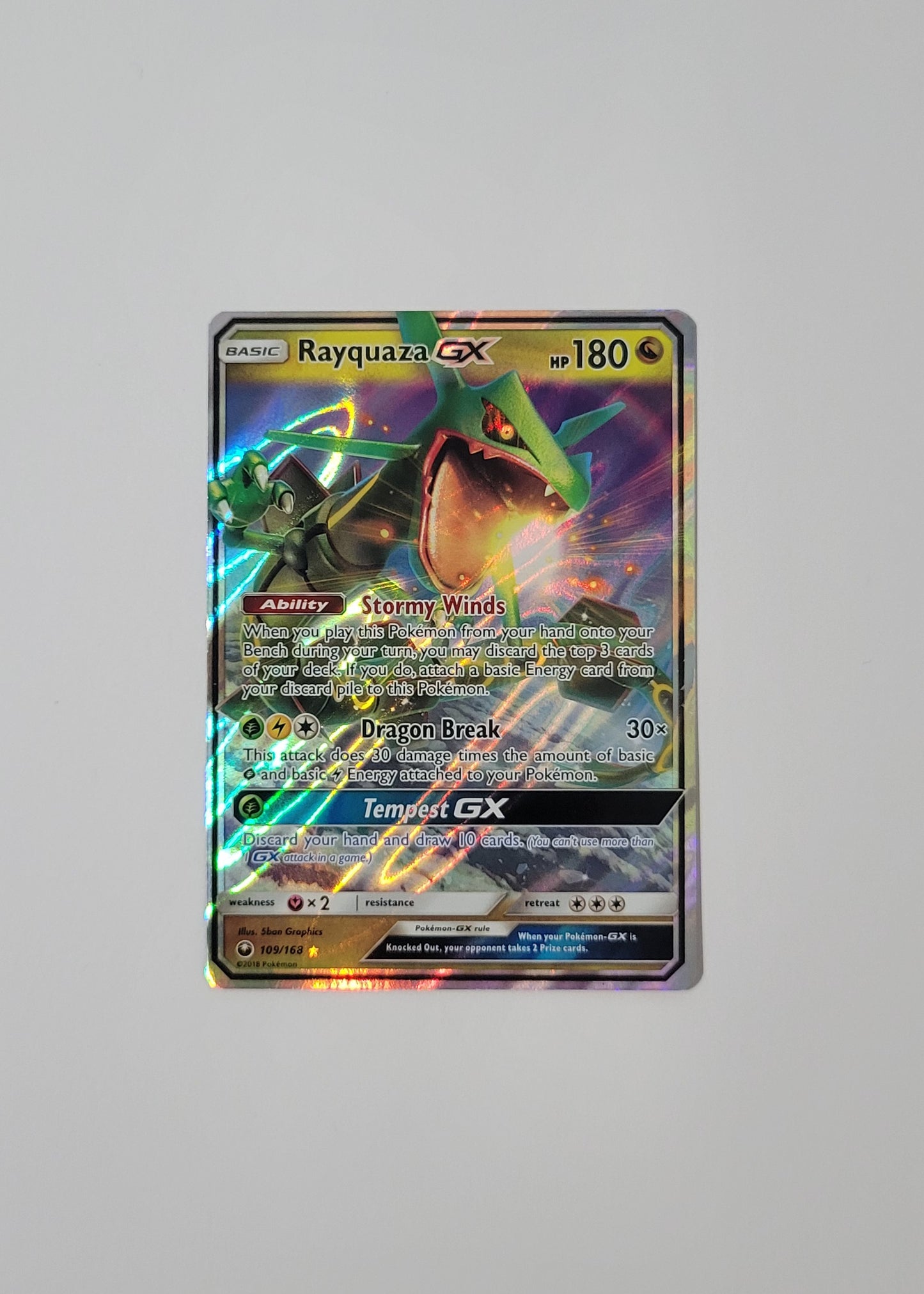 Rayquaza GX 109/168 - Celestial Storm