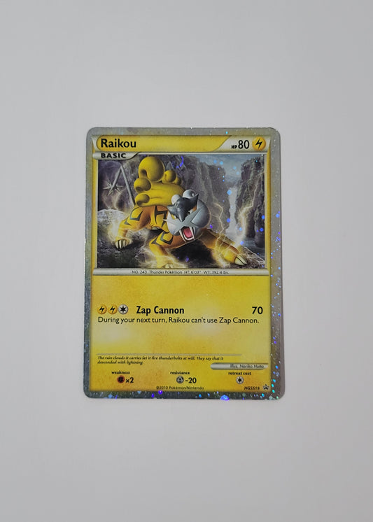 Raikou HGSS19 - Black Star Promo