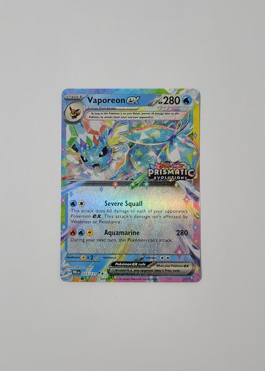 Vaporeon ex 023/131 (Stamped) - Prismatic Evolutions