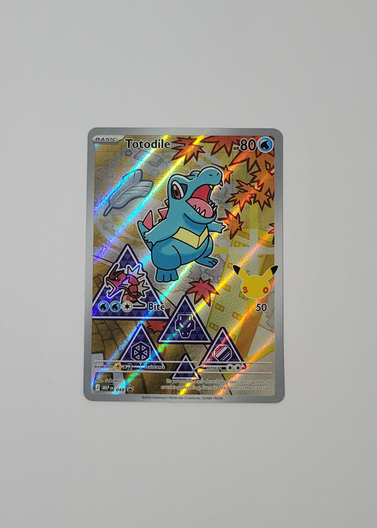 Totodile MEP048 - Black Star Promo