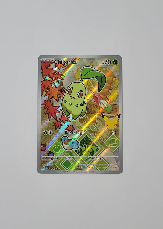 Chikorita MEP046 - Black Star Promo
