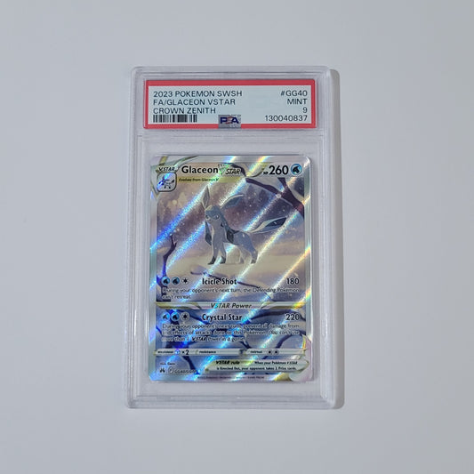 Glaceon VSTAR GG40/GG70 - Crown Zenith - PSA 9