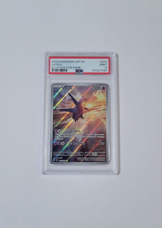 Latios 203/191 - Surging Sparks - PSA 9