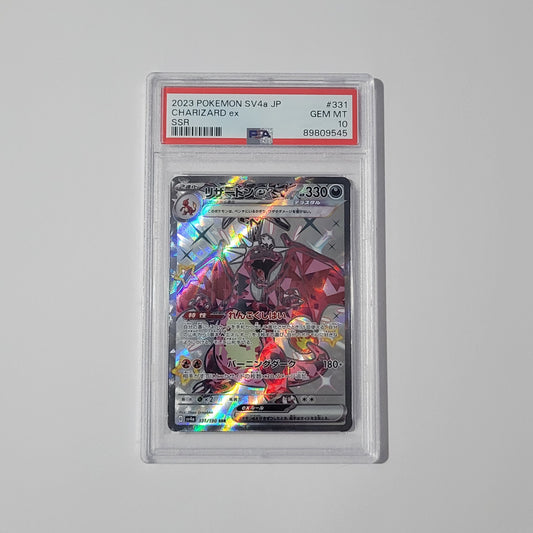 Charizard ex 331/190 - Shiny Treasures ex (Japanese) - PSA 10