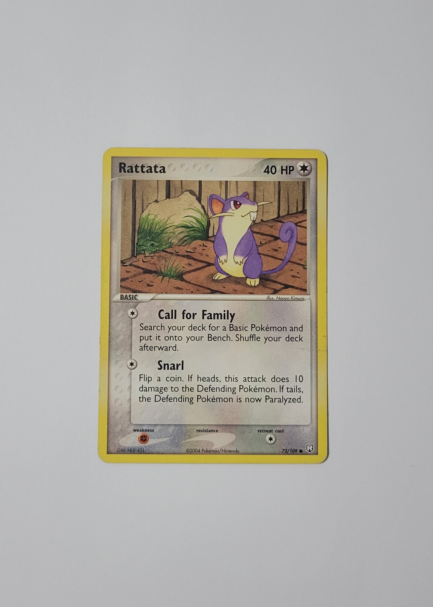 Rattata 72/109 - EX Team Rocket Returns