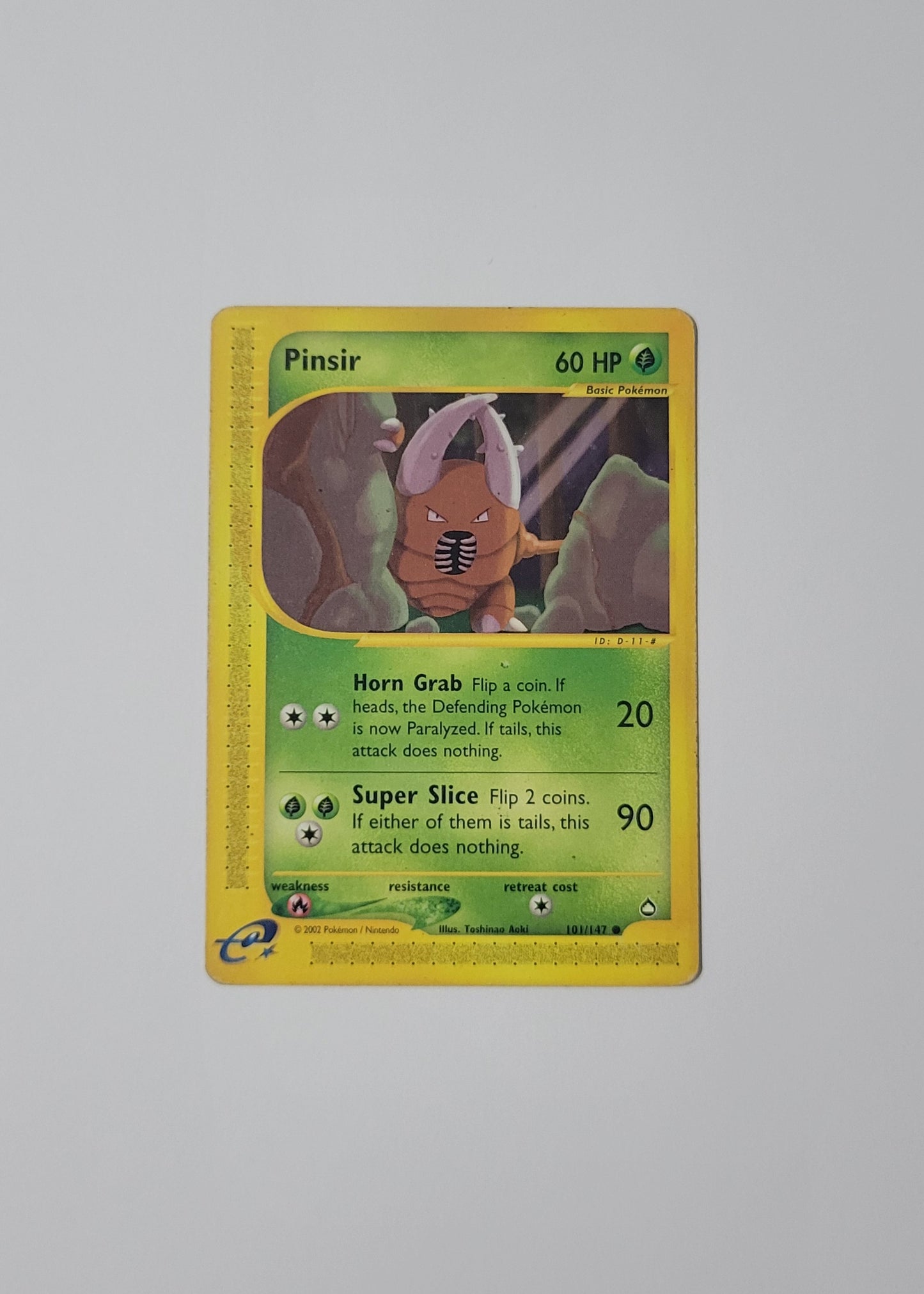 Pinsir 101/147 (Non-Holo) - Aquapolis