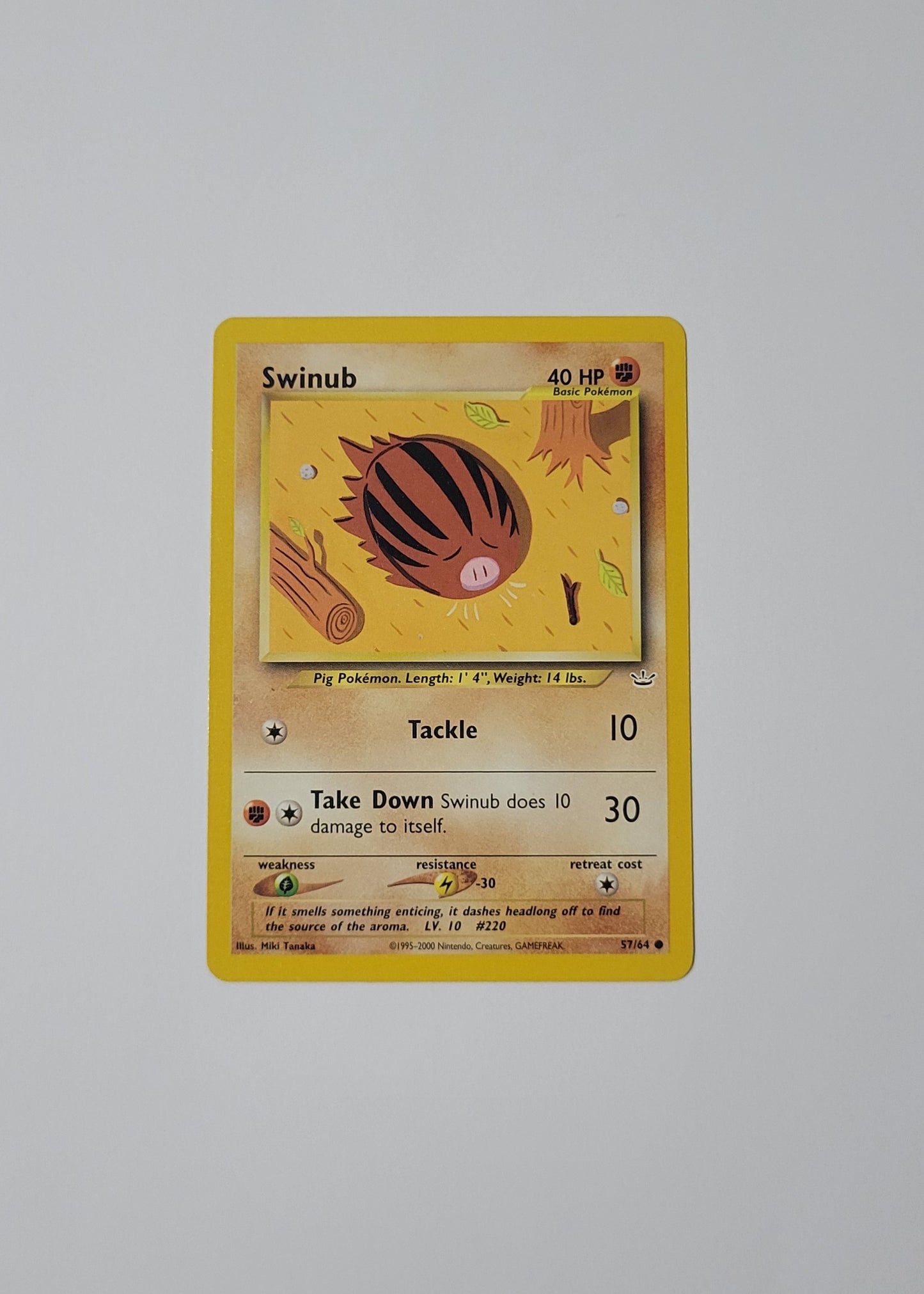 Swinub 57/64 - Neo Revelation
