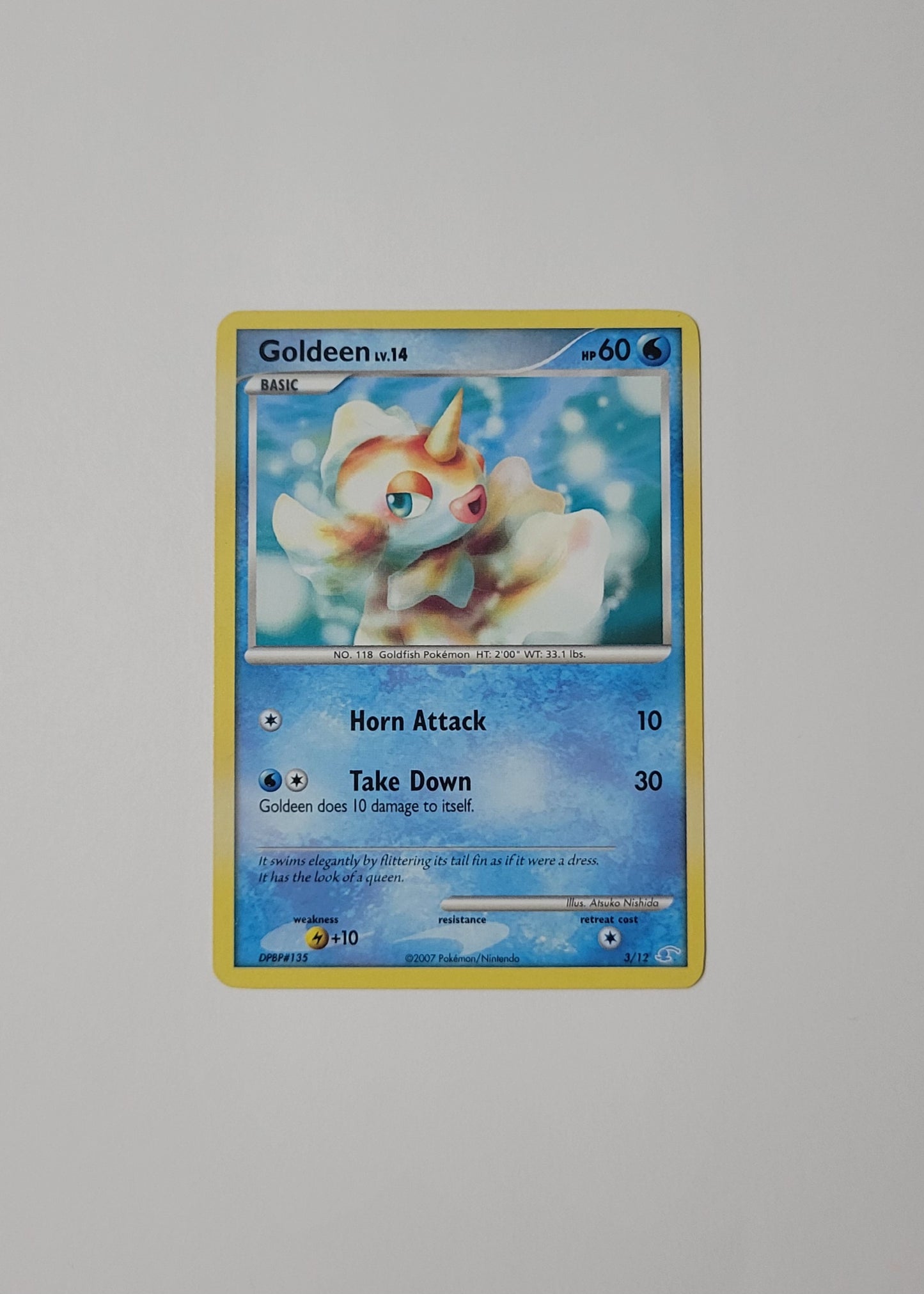 Goldeen 3/12 - Diamond & Pearl: Trainer Kit - Manaphy