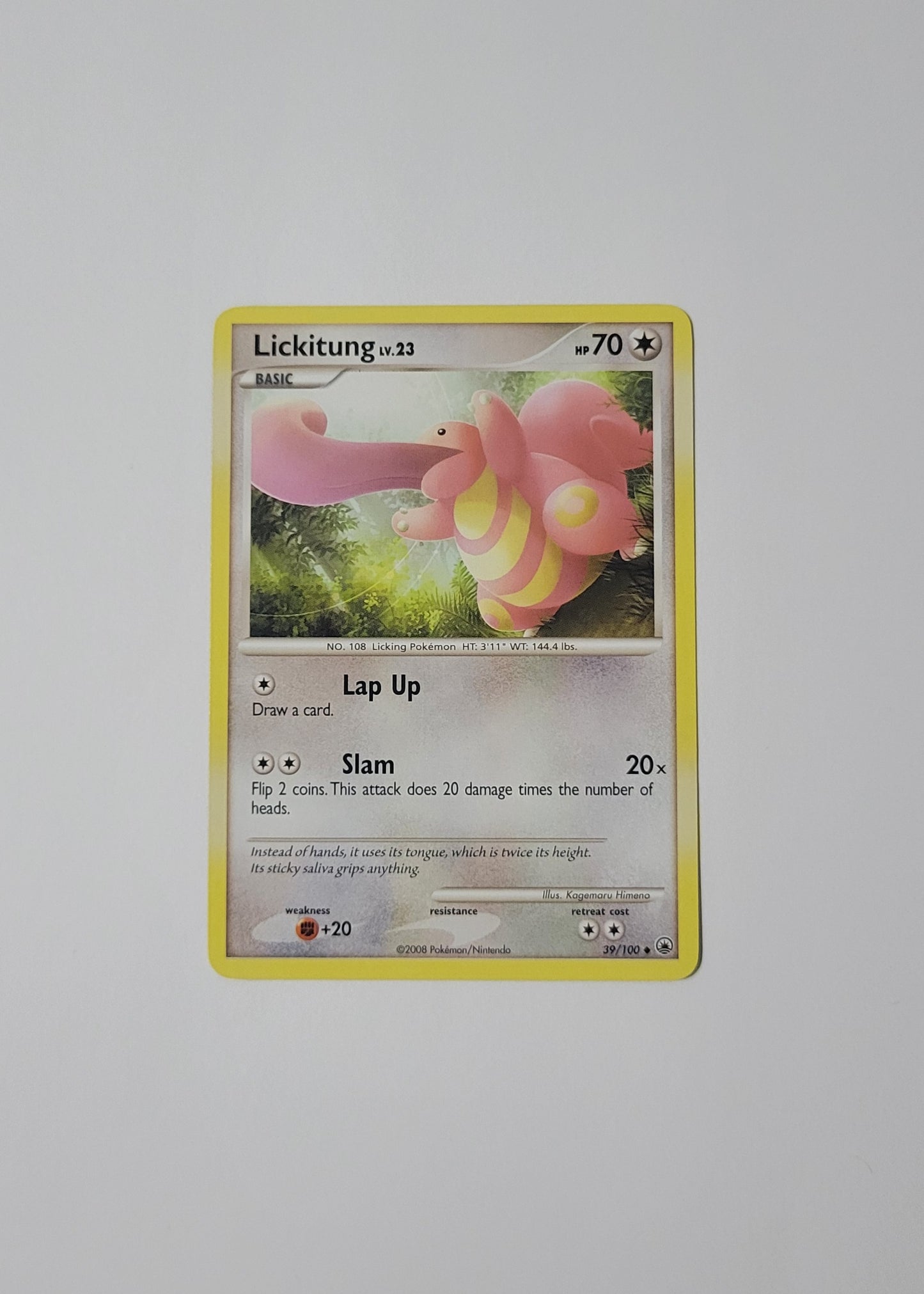 Lickitung 39/100 - Majestic Dawn