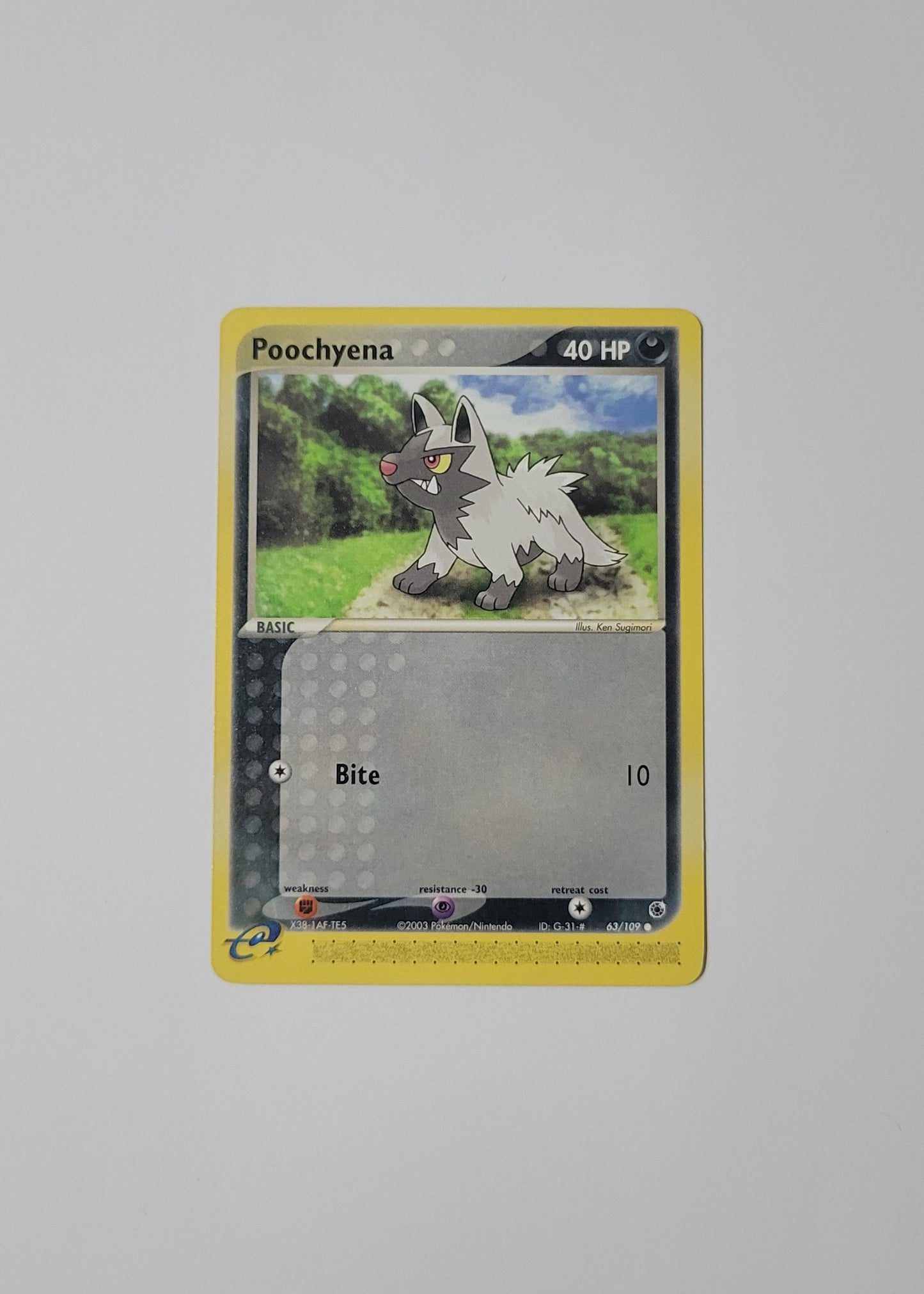 Poochyena 63/109 - EX Ruby & Sapphire