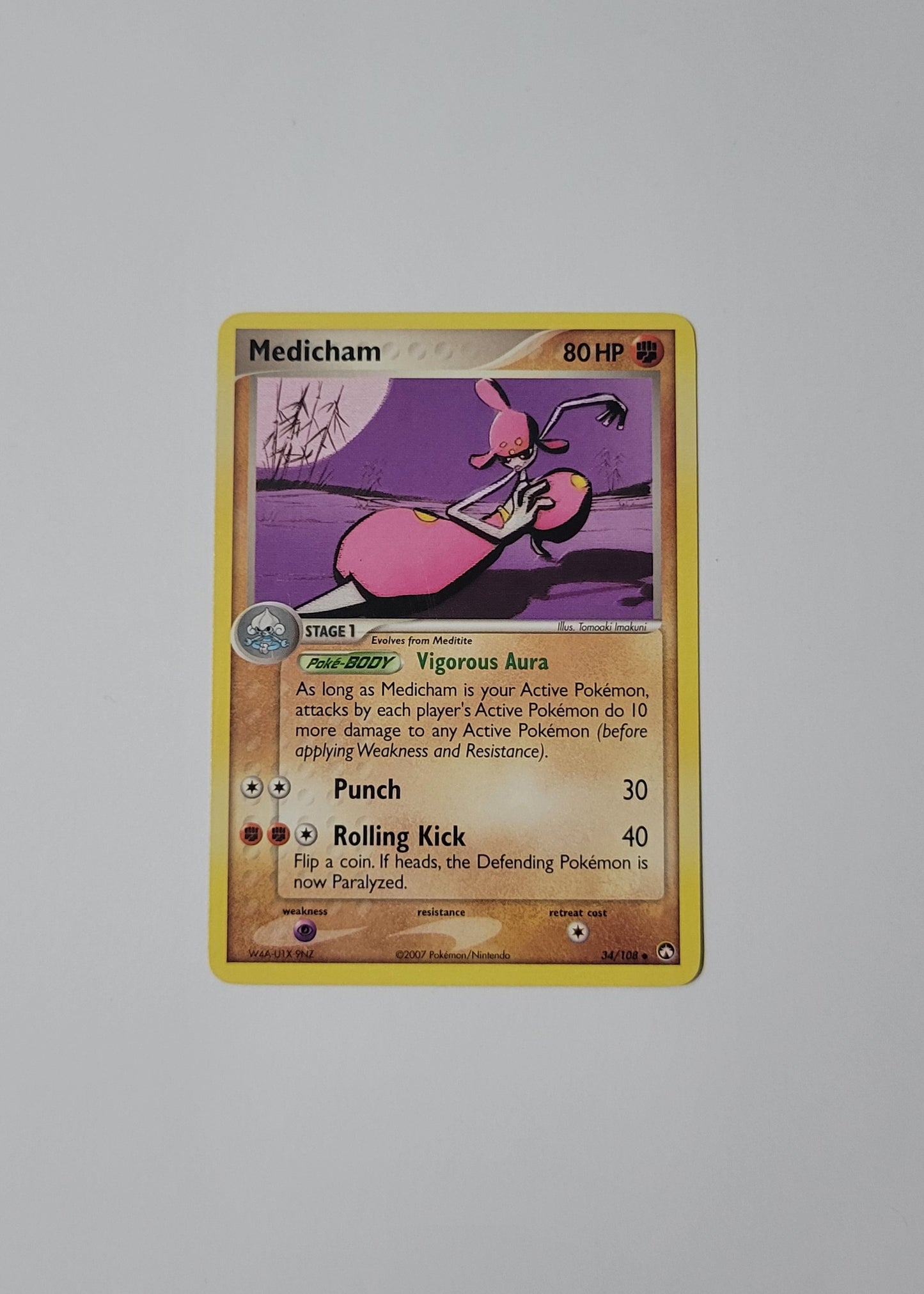 Medicham 34/108 - EX Power Keepers