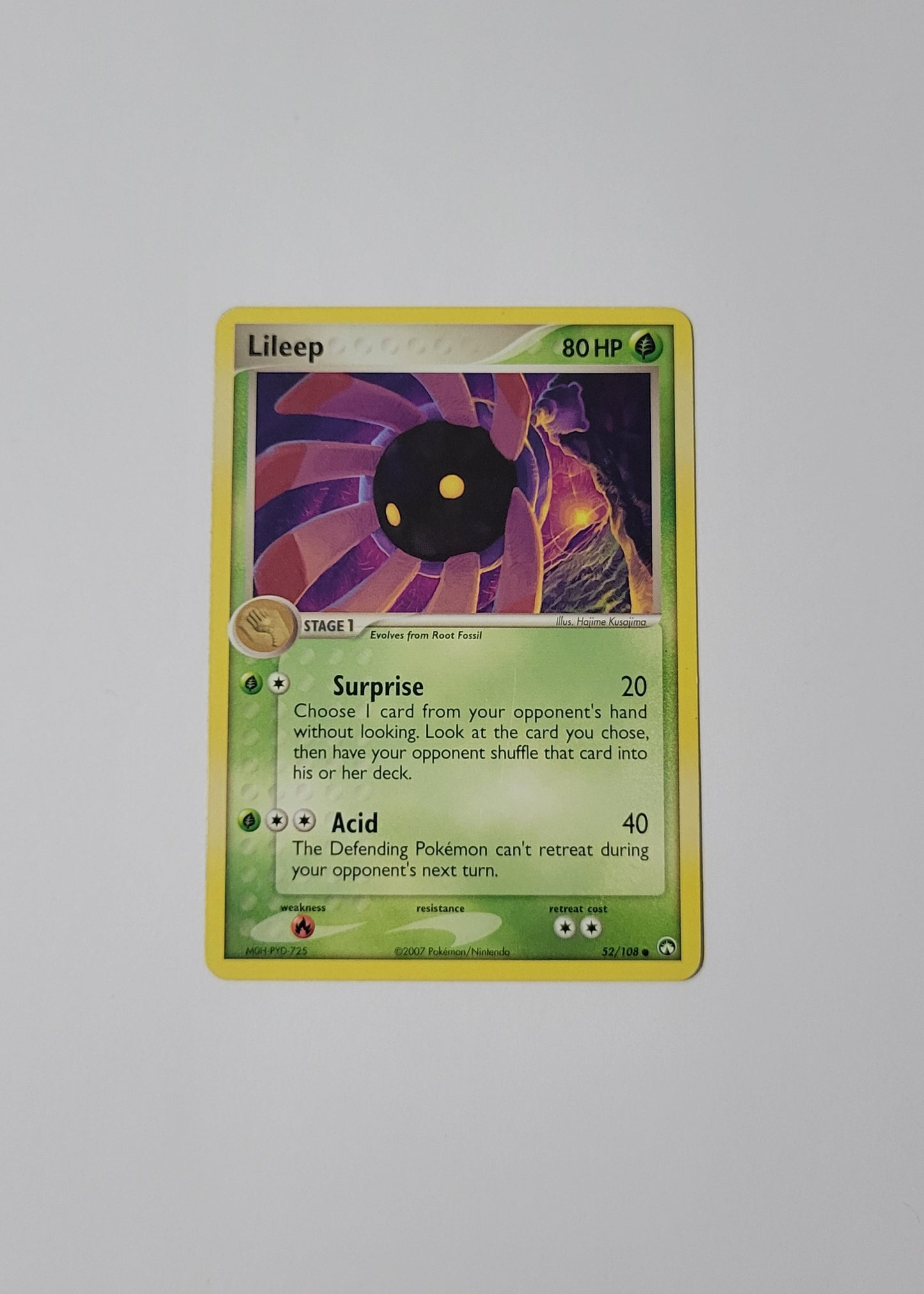 Lileep 52/108 - EX Power Keepers