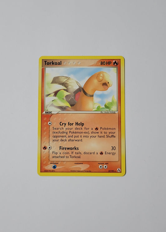 Torkoal 27/92 - EX Legend Maker