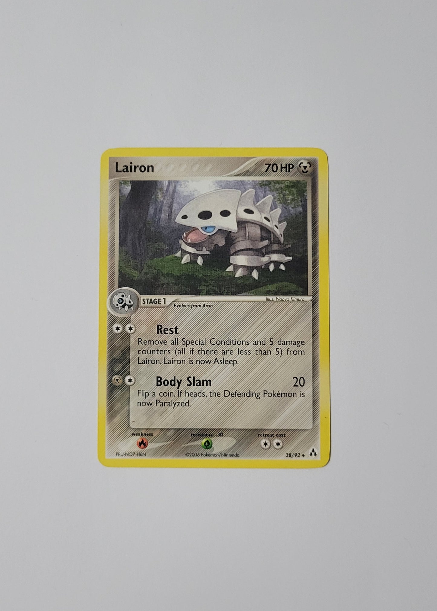 Lairon 38/92 - EX Legend Maker