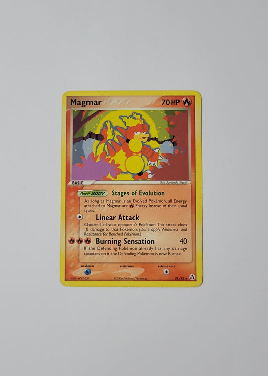 Magmar 21/92 - EX Legend Maker