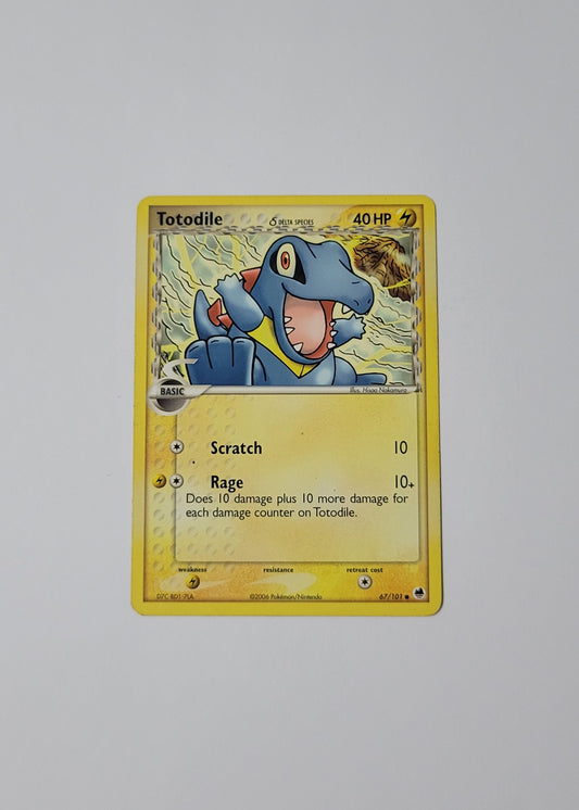 Totodile 67/101 - EX Dragon Frontiers
