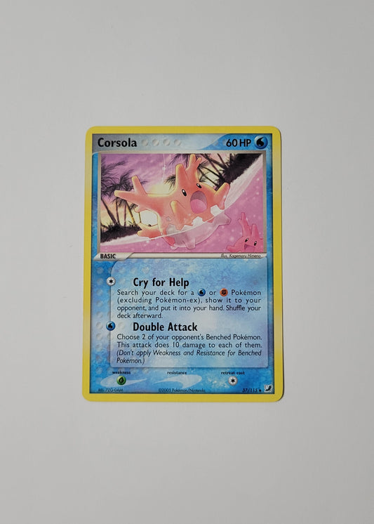 Corsola 37/115 - EX Unseen Forces