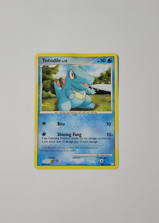 Totodile 106/123 - Mysterious Treasures