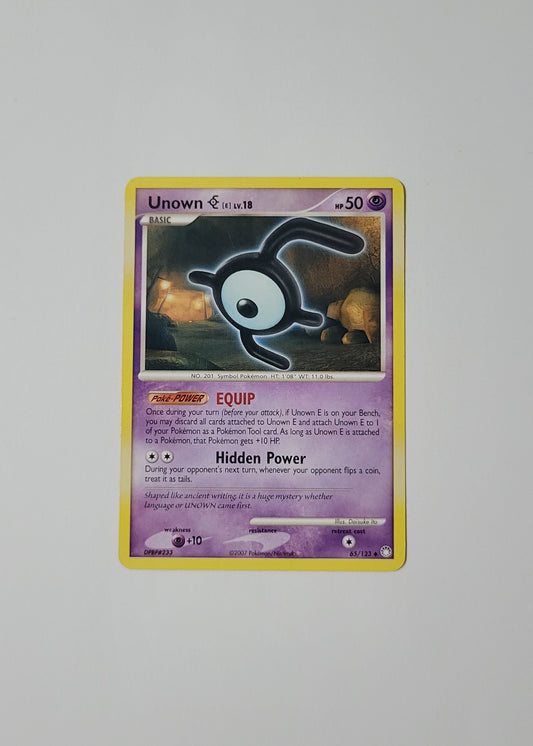 Unown [E] 65/123 - Mysterious Treasures