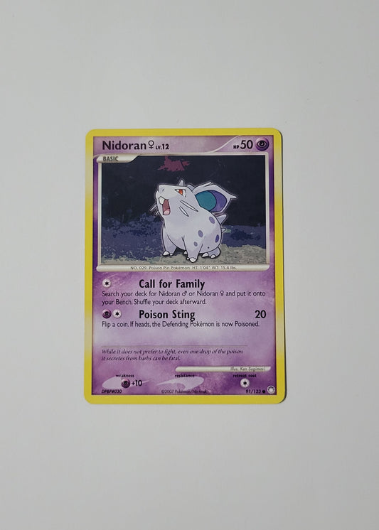 Nidoran 91/123 - Mysterious Treasures