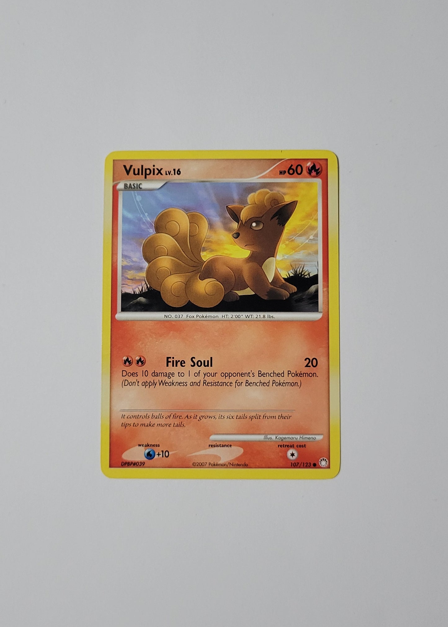 Vulpix 107/123 - Mysterious Treasures