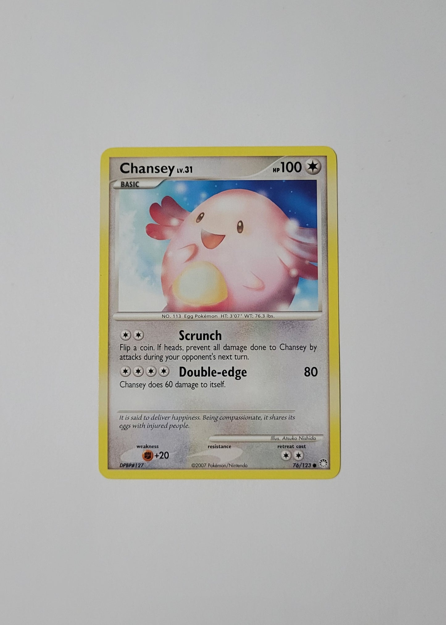 Chansey 76/123 - Mysterious Treasures