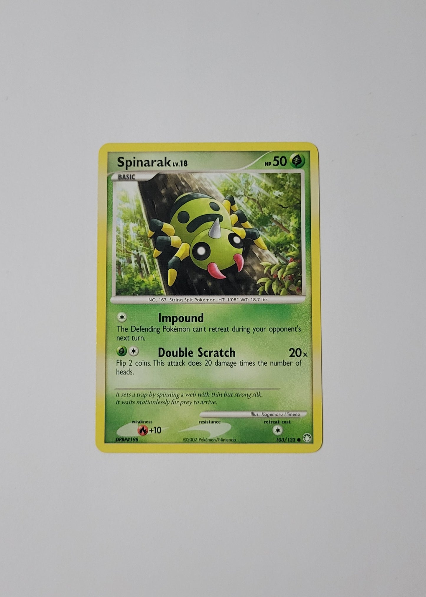 Spinarak 103/123 - Mysterious Treasures