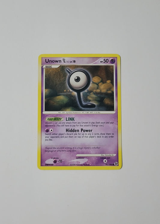Unown [L] 91/106 - Great Encounters