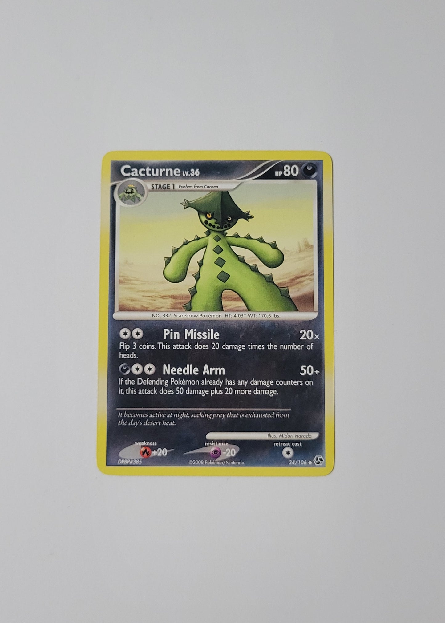 Cacturne 34/106 - Great Encounters