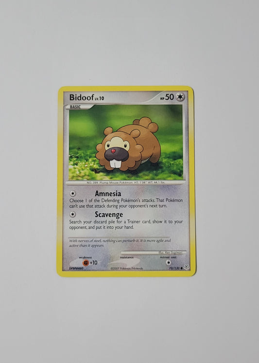 Bidoof 70/130 - Diamond & Pearl Base Set