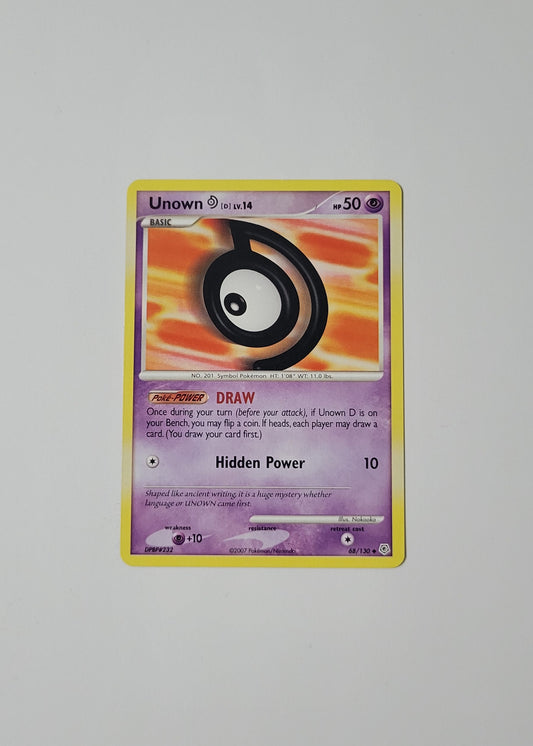 Unown [D] 68/130 - Diamond & Pearl Base Set