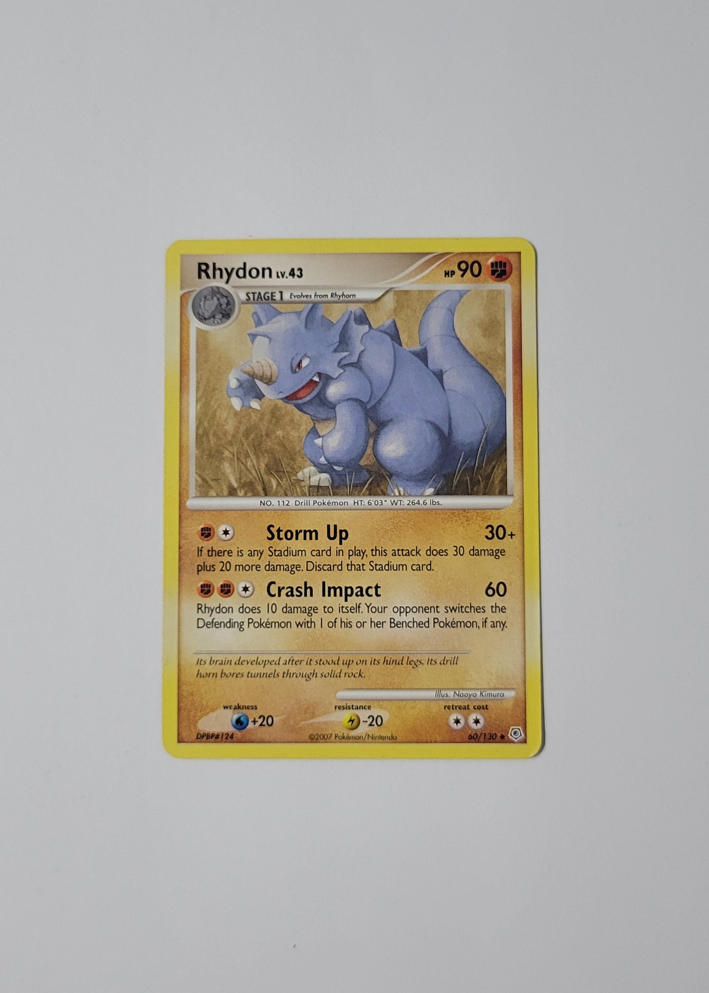 Rhydon 60/130 - Diamond & Pearl Base Set