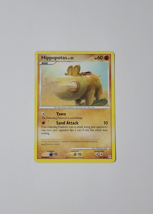 Hippopotas 51/130 - Diamond & Pearl Base Set