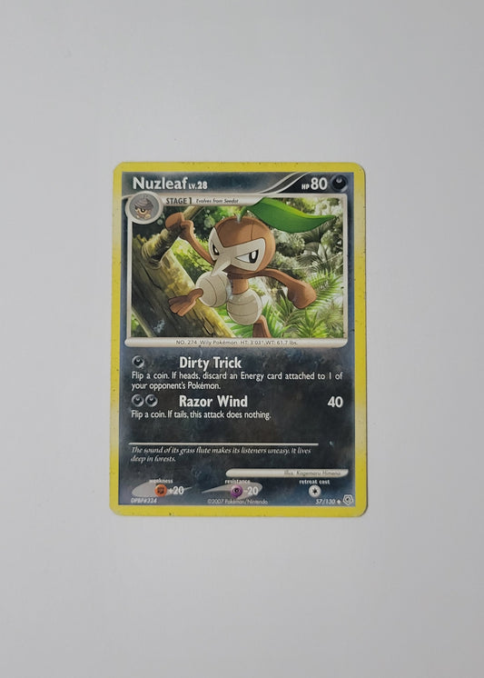 Nuzleaf 57/130 - Diamond & Pearl Base Set