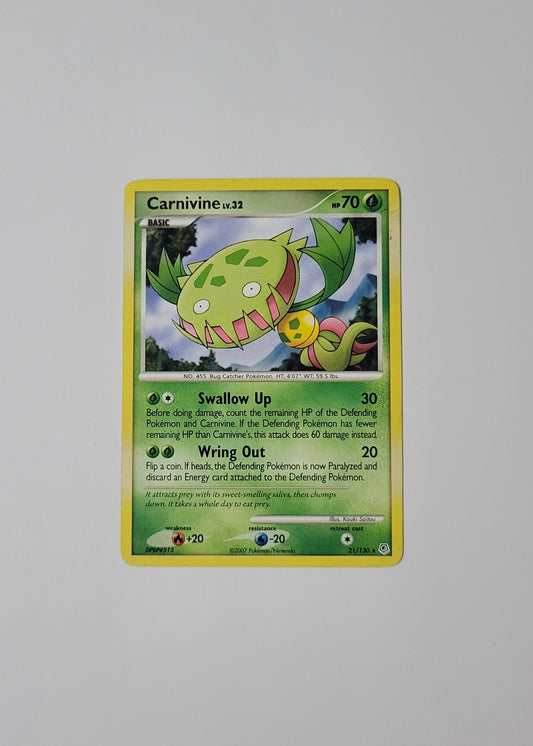 Carnivine 21/130 - Diamond & Pearl Base Set
