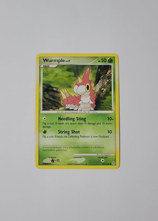 Wurmple 104/130 - Diamond & Pearl Base Set