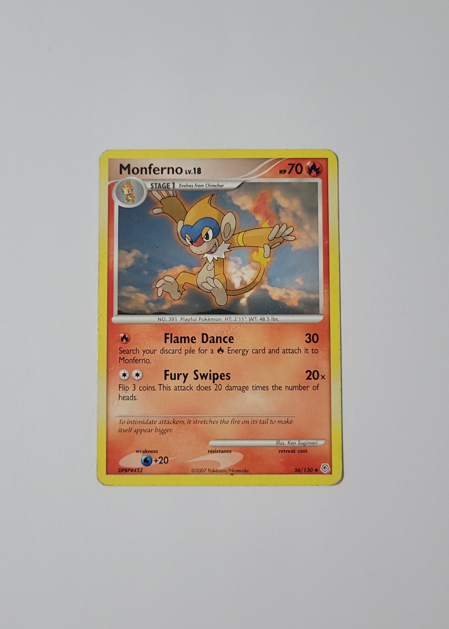 Monferno 56/130 - Diamond & Pearl Base Set