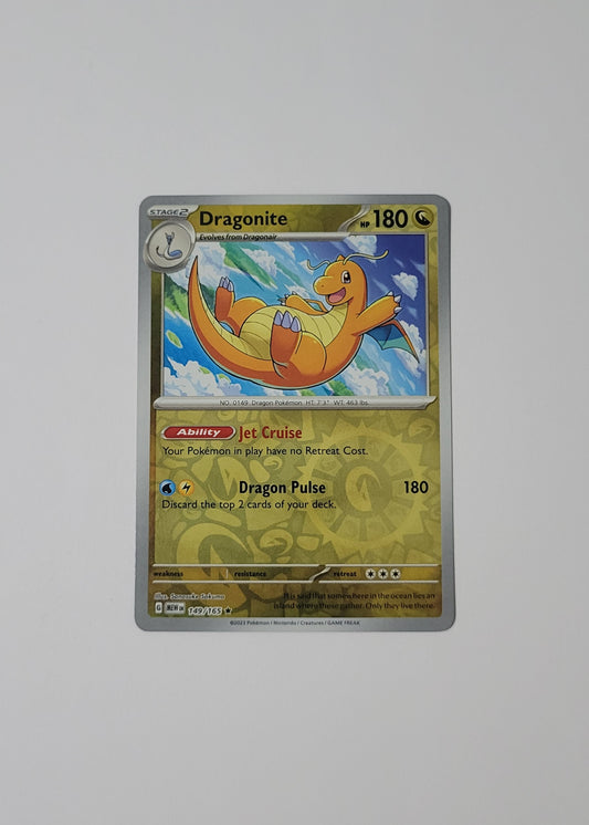 Dragonite 149/165 (Reverse Holo) - 151