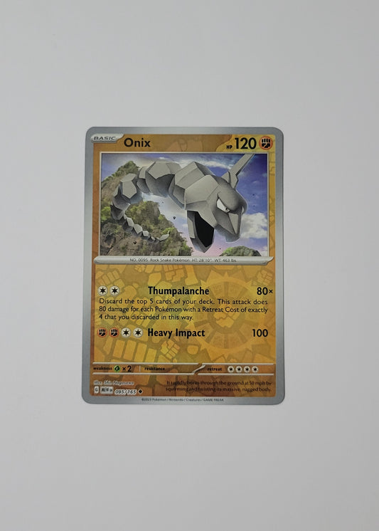 Onix 095/165 (Reverse Holo) - 151