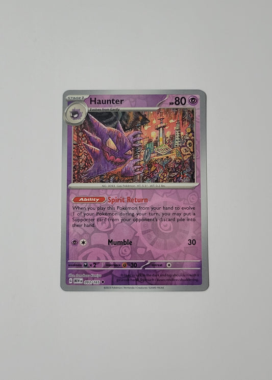 Haunter 093/165 (Reverse Holo) - 151