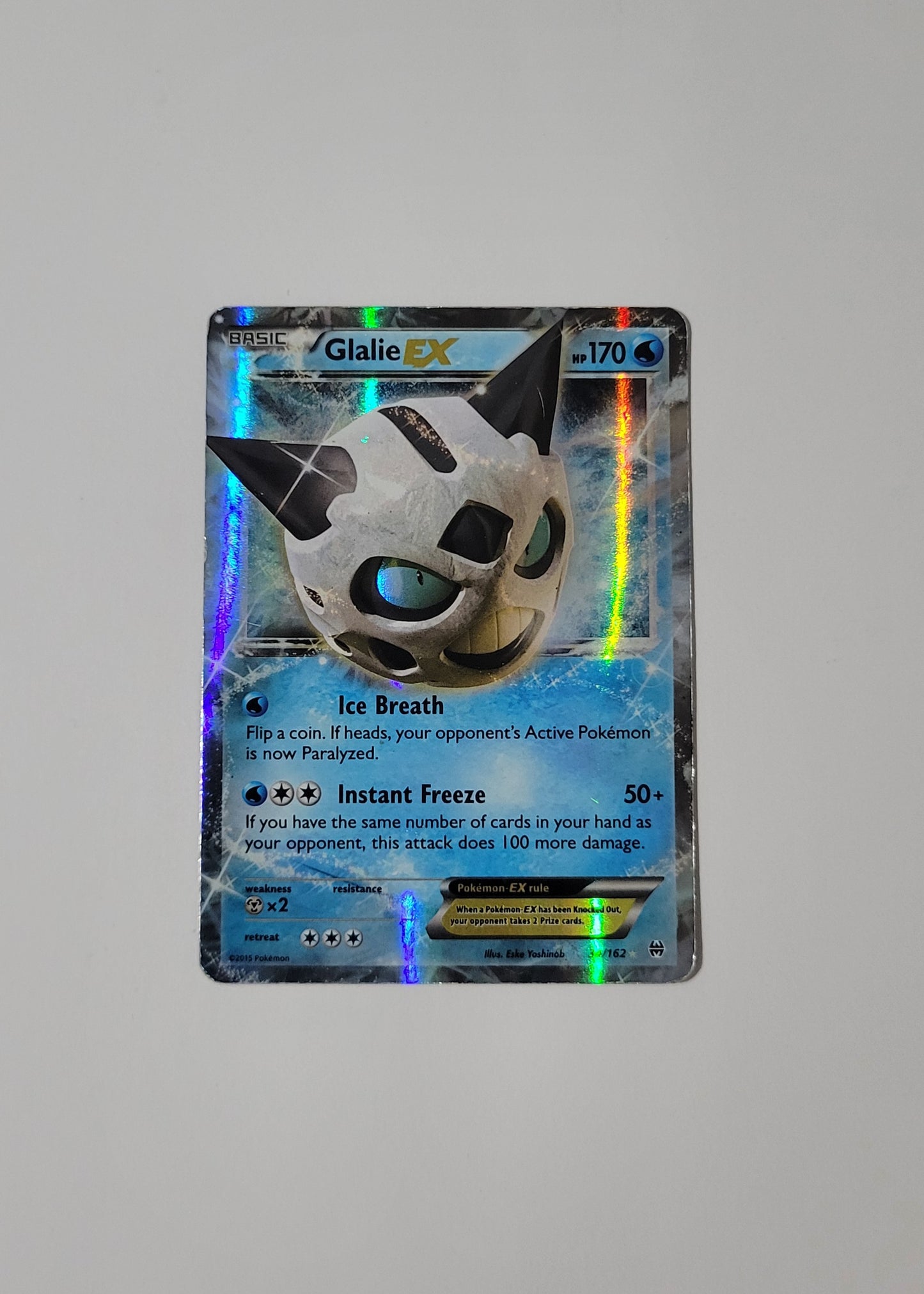 Glalie EX 34/162 - BREAKthrough