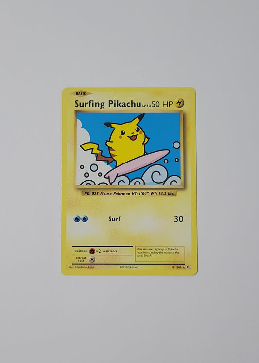 Surfing Pikachu 111/108 - Evolutions