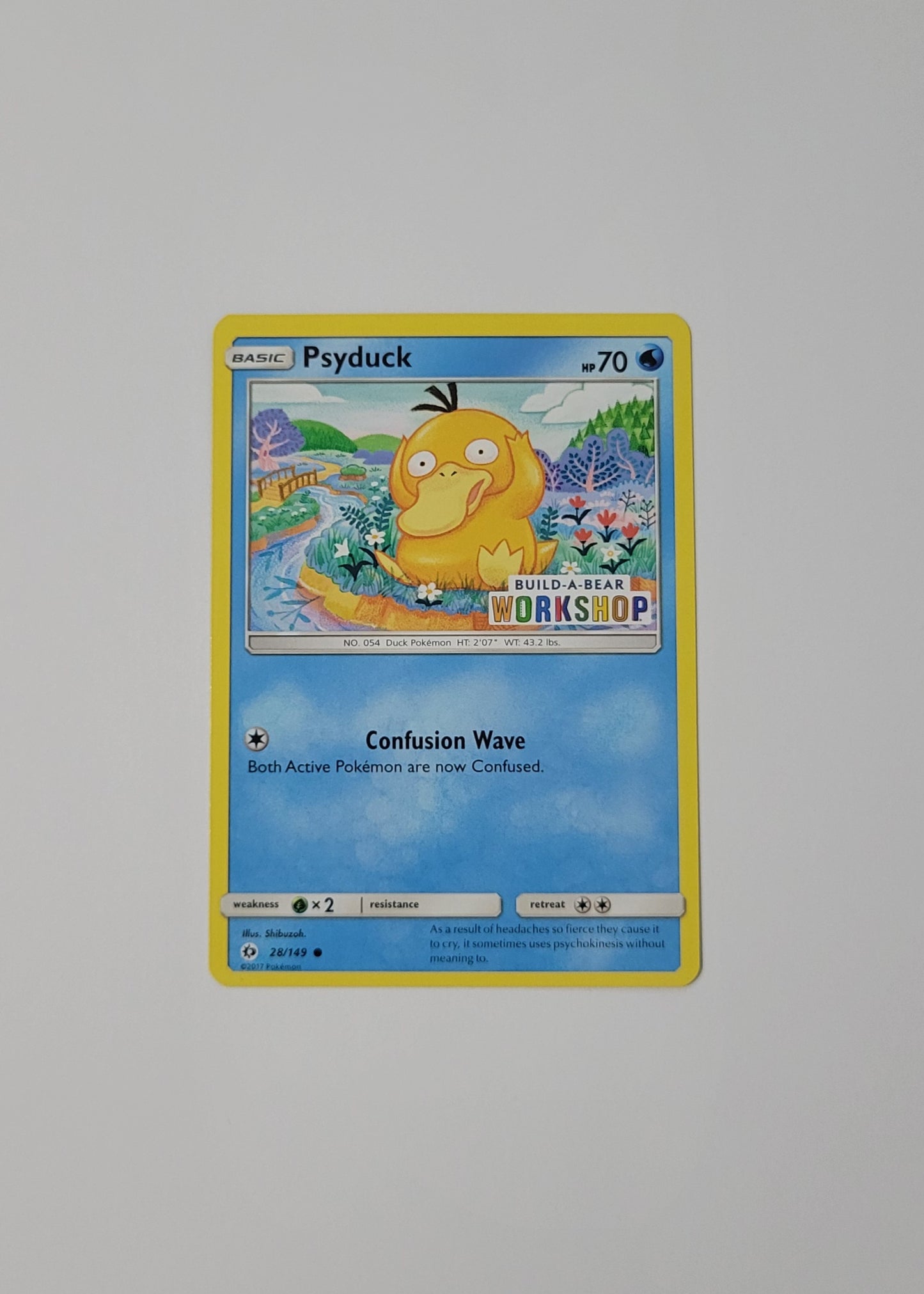 Psyduck 28/149 (Build-A-Bear) - Sun & Moon Base Set
