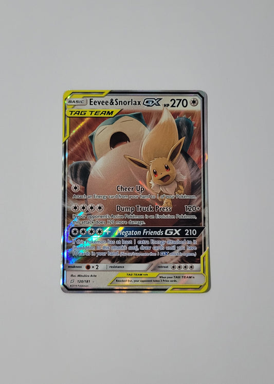 Eevee & Snorlax GX 120/181 - Team Up